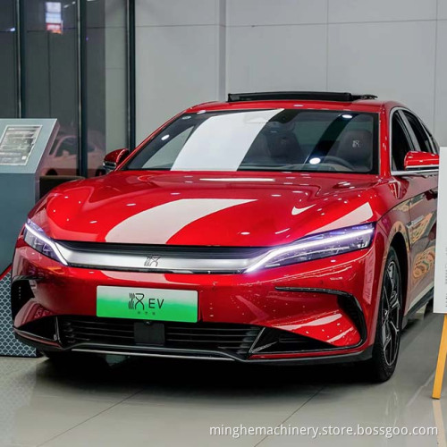 China high speed electric car BYD brand electric car BYD Han 4 doors 5 seats for sales
